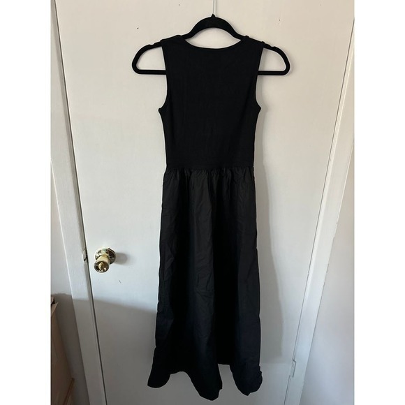 Commense Black Sleeveless Maxi Dress with Pockets Casual Chic Versatile Size XL - Picture 6 of 11